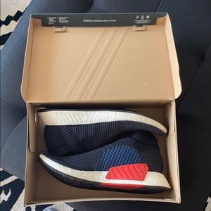 Adidas NMD CS2. Black with blue/red detail